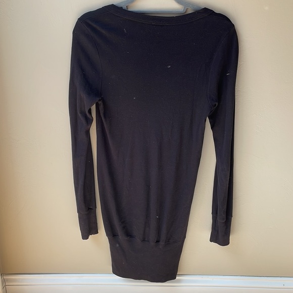 Splendid Long Sleeve Button Down tunic cardigan Size Small - Picture 2 of 4